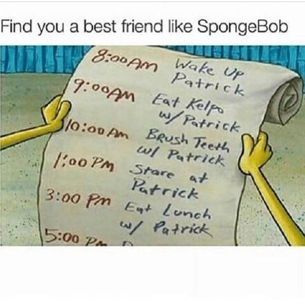 Funny Spongebob meme friend like spongebob