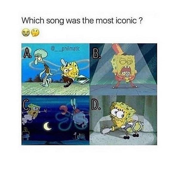 Funny Spongebob meme iconic