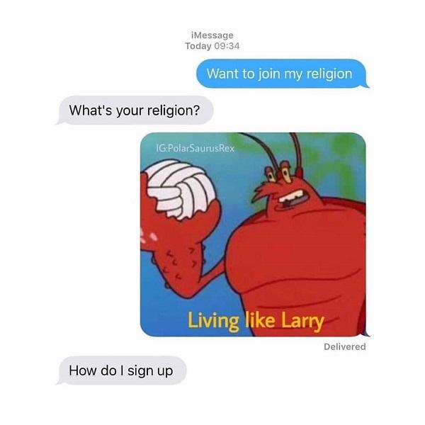 Funny Spongebob meme religion