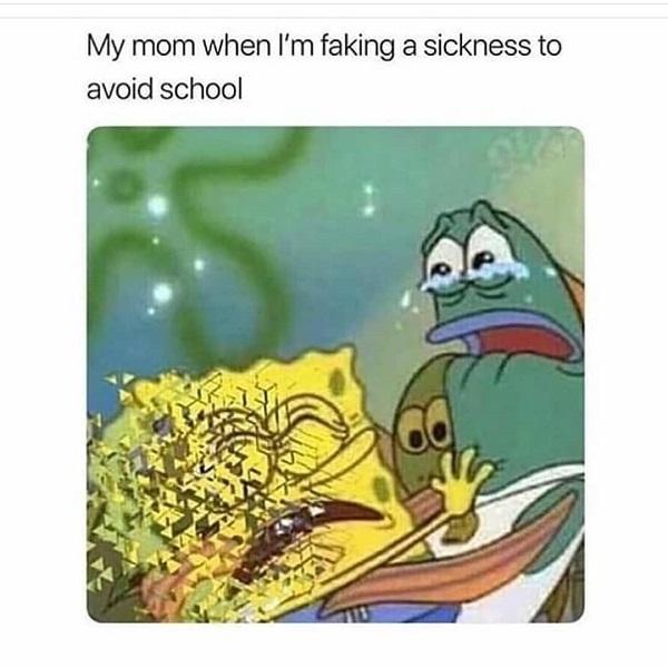 Spongebob meme mom