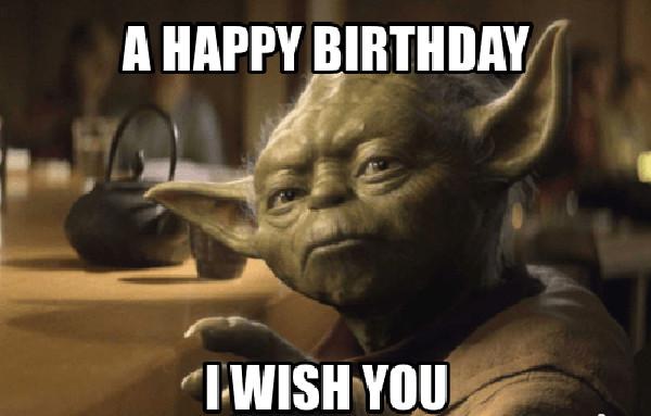 happy birthday meme for kids star wars