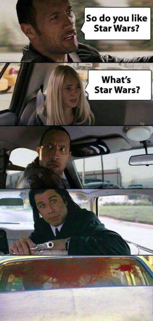 Do you like star wars funny meme