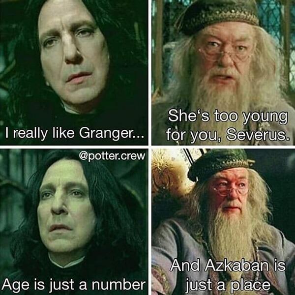 Harry Potter memes age is just a number