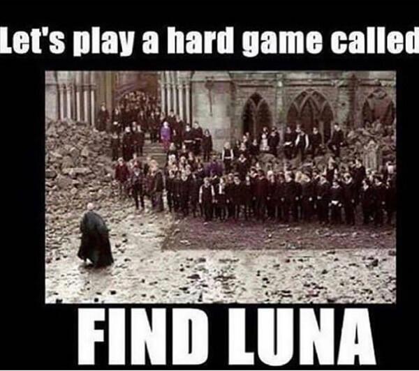Harry Potter memes find Luna