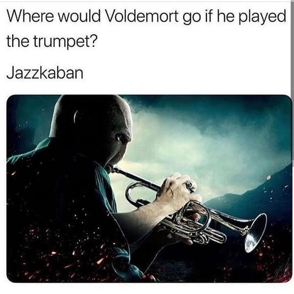 Harry Potter memes trumpet