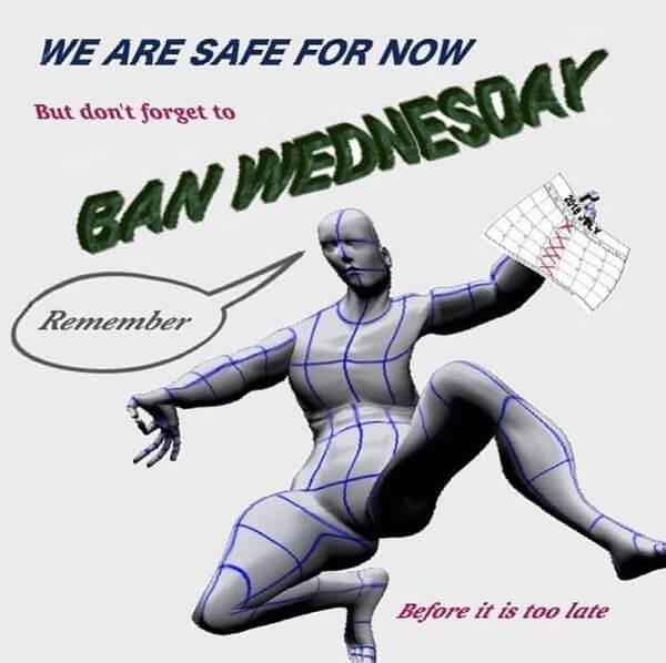 ban wednesday meme