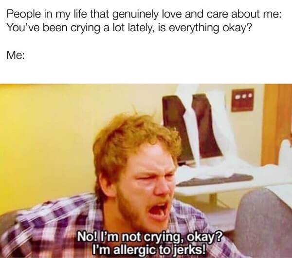 80 Images About Crying Memes On We Heart It See More About
