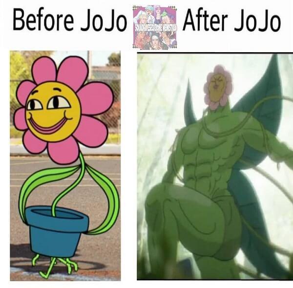 jojo memes before jojo after jojo