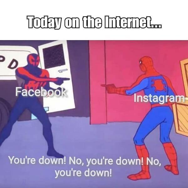 spiderman pointing meme today on the internet