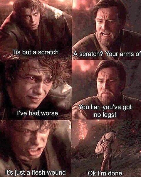 star wars meme im done