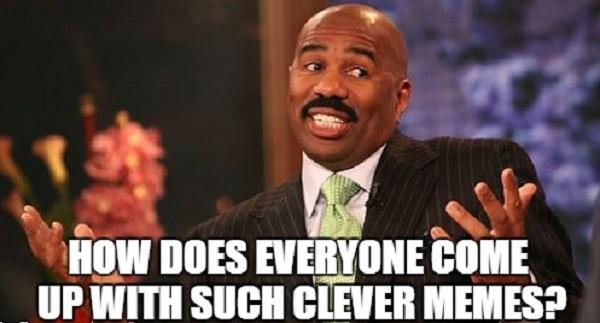 steve harvey laughing meme funny