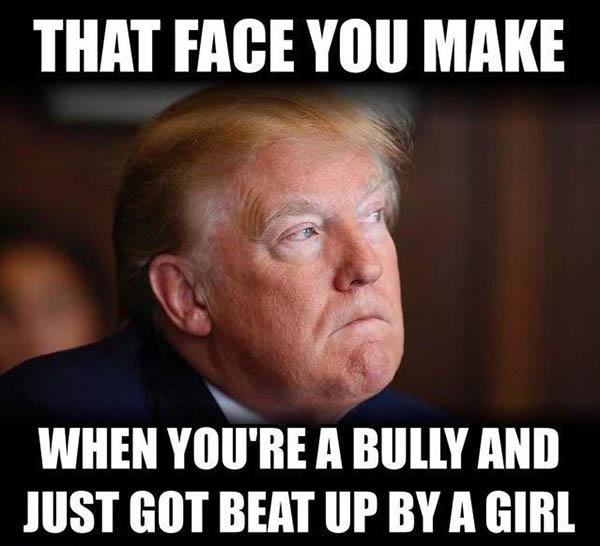 trump-bully-beat-girl