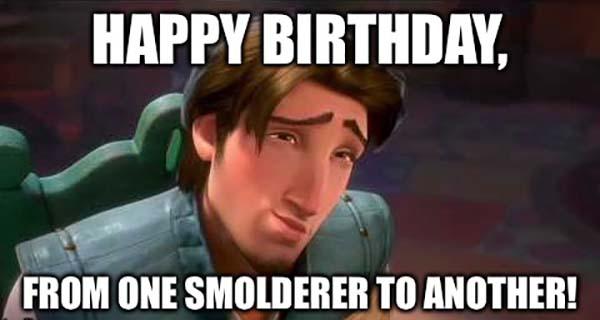 disney birthday meme from one smolderer to another