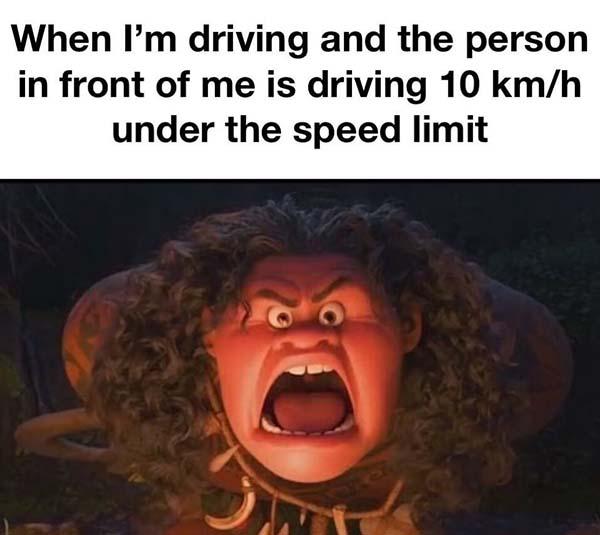 disney meme when i'm driving...
