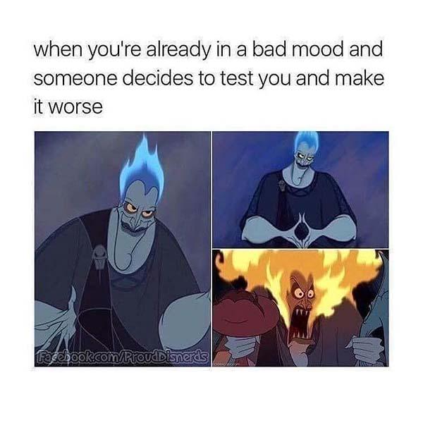 disney meme when you're already in a bad mood