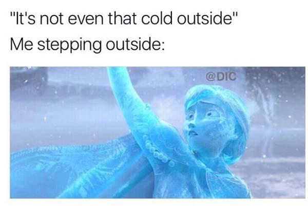 frozen memes it'S not even cold outside...