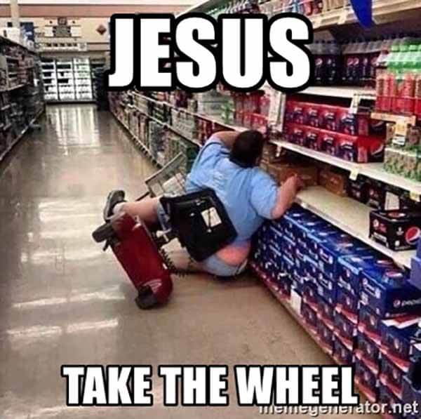 jesus-take-the-wheel funny