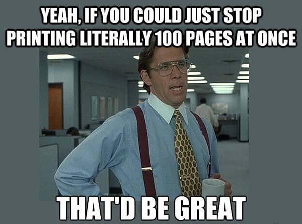 office space meme printing pages