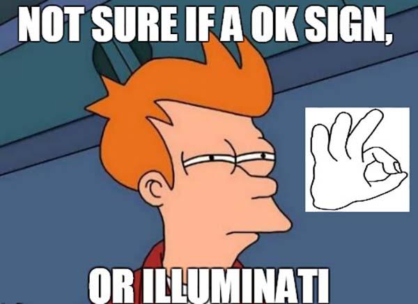 ok sign meme