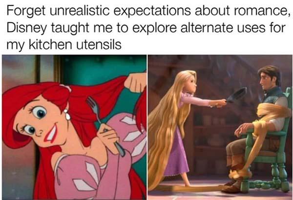 princess meme forget unrealistic expectations...