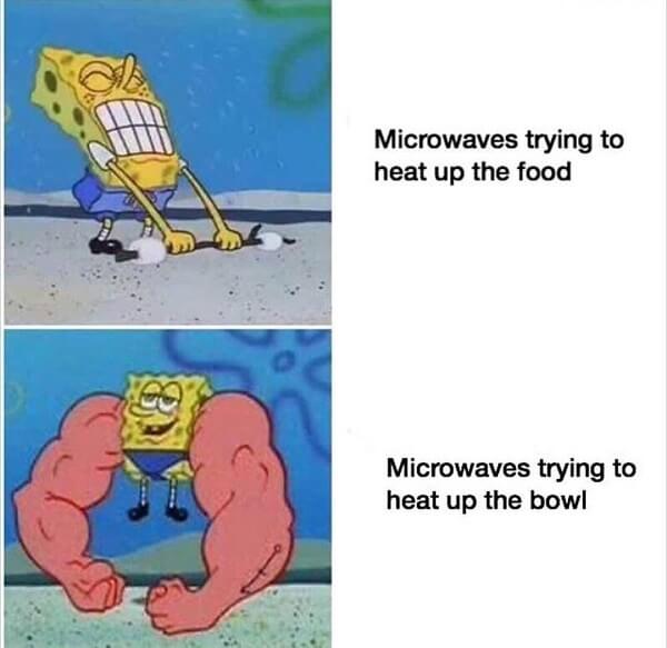 spongebob memes clean microwaves...