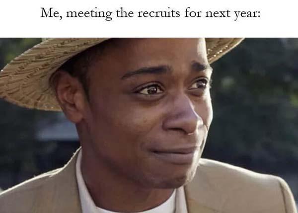 get out meme meeting for the next year