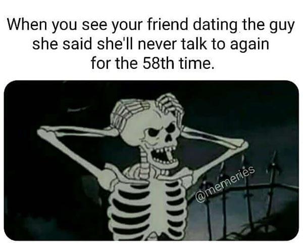 skeleton meme dating