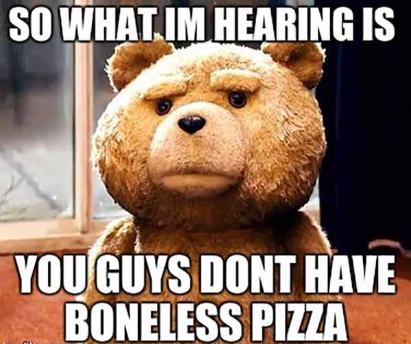 boneless pizza meme