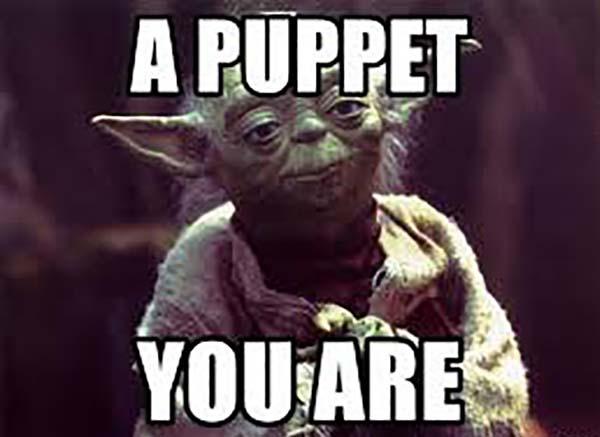 funny yoda puppet meme