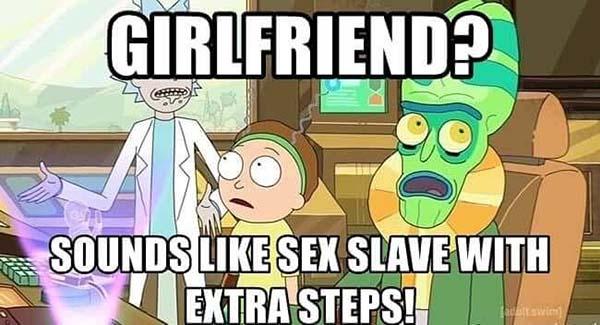 rick and morty memes girlfriend...
