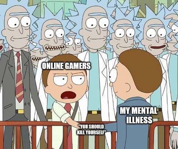 rick and morty memes online gamers