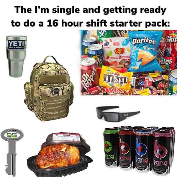 the im single and getting ready starter pack