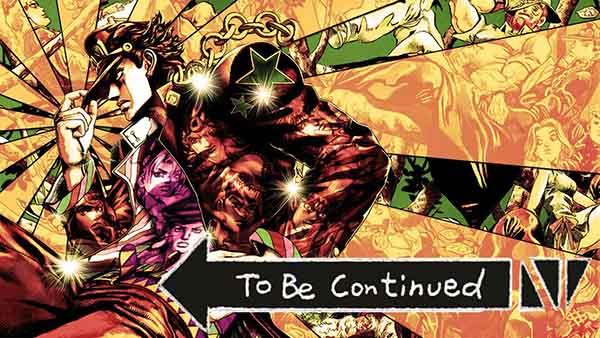 to be continued meme jojo