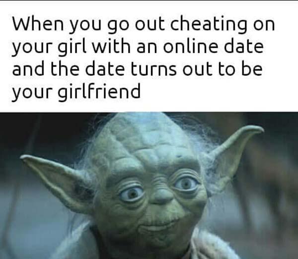 yoda meme cheat your girlfriend