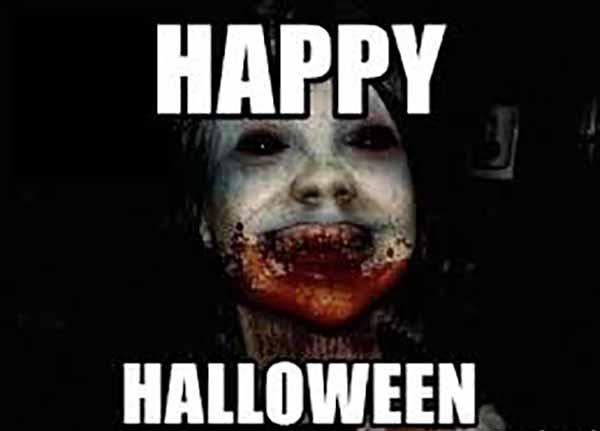Happy Halloween - scary meme