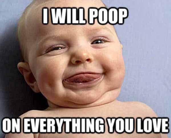 baby poop meme