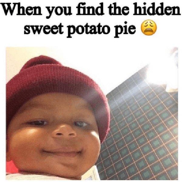 baby smiling meme