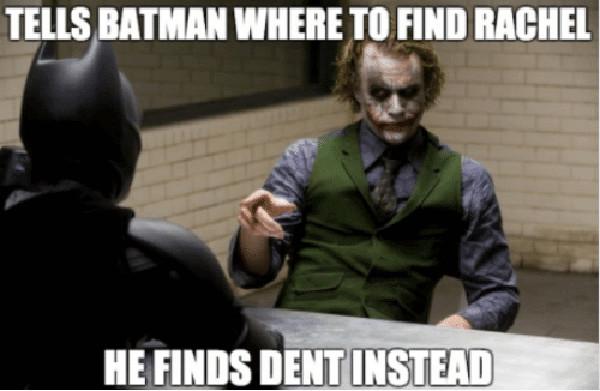 batman rachel meme