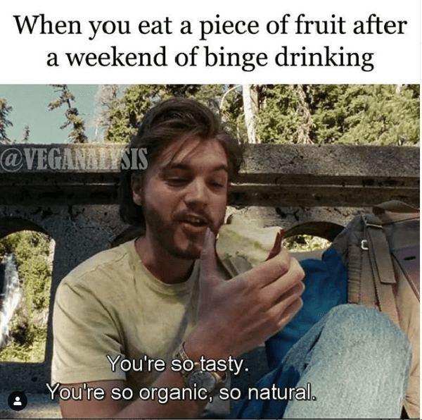 binge drinking meme