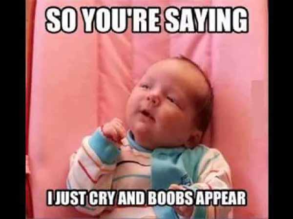 funny screaming baby meme