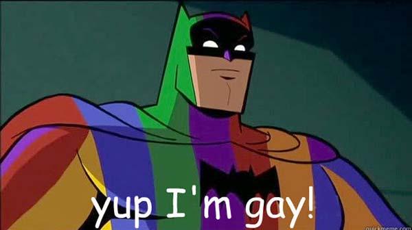 gay batman meme