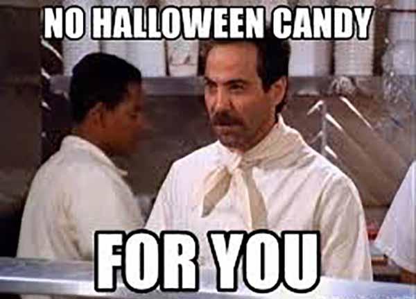 halloween candy meme