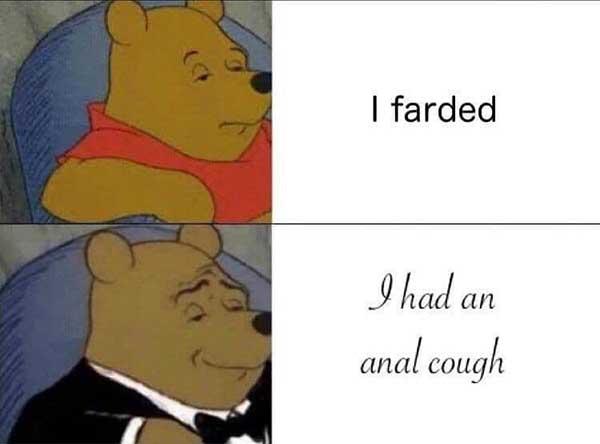 i farted... fart meme