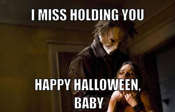 i miss holding you happy halloween baby