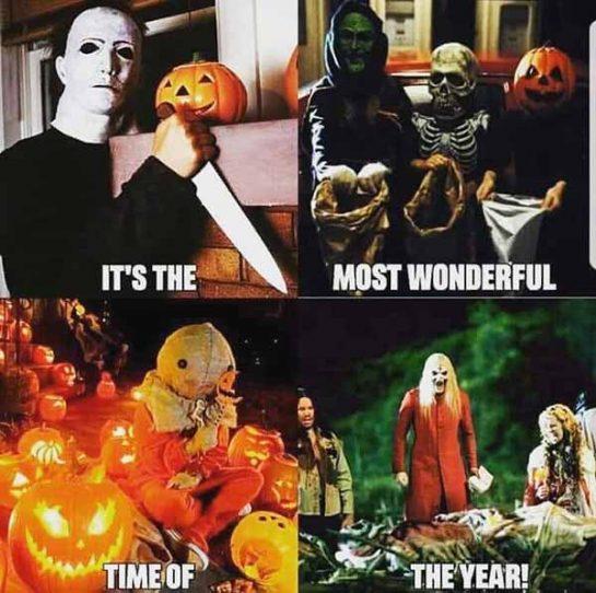 it's the most wonderful time of the year halloween meme