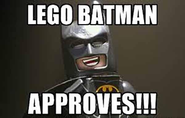 lego batman approves