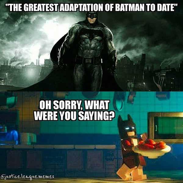 lego batman meme the greatest adaption of batman to date