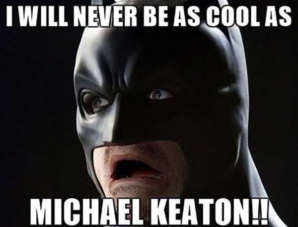 michael keaton batman meme