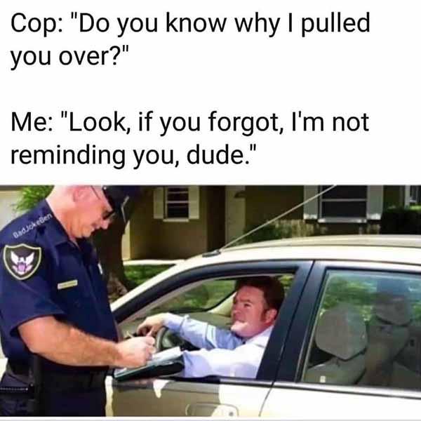 police car meme