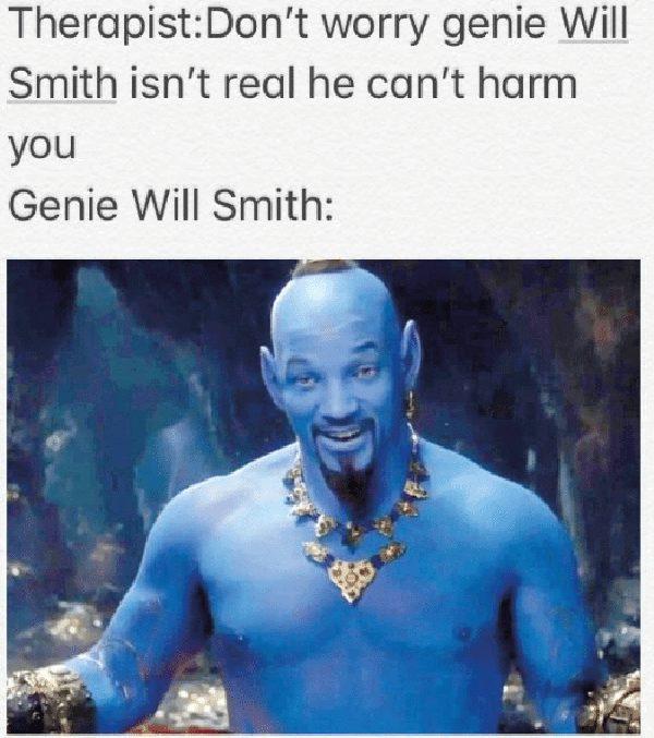 will smith genie meme